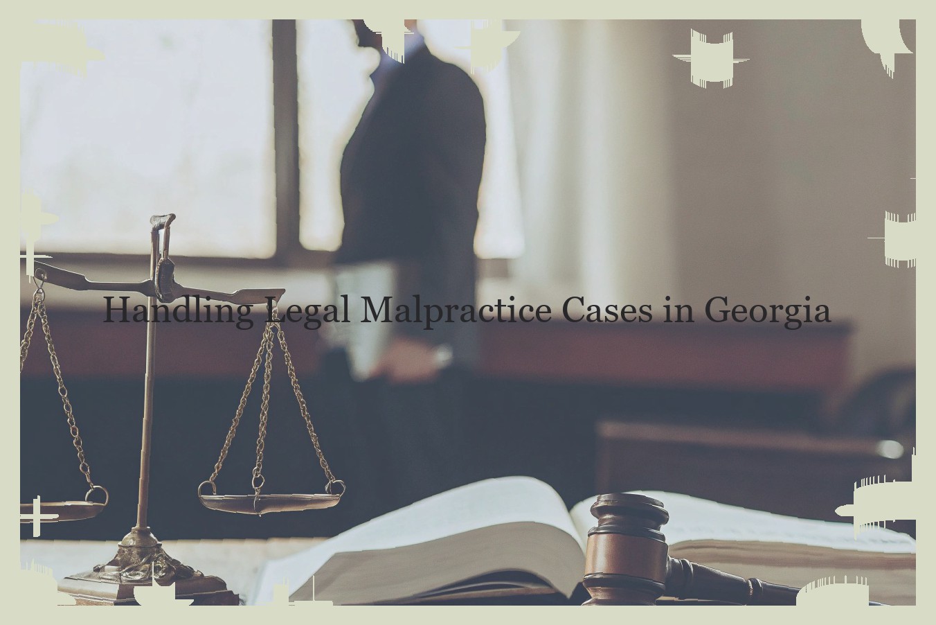Handling Legal Malpractice Cases in Georgia